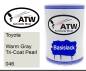 Preview: Toyota, Warm Gray Tricoat Pearl, 046: 500ml Lackdose, von ATW Autoteile West.